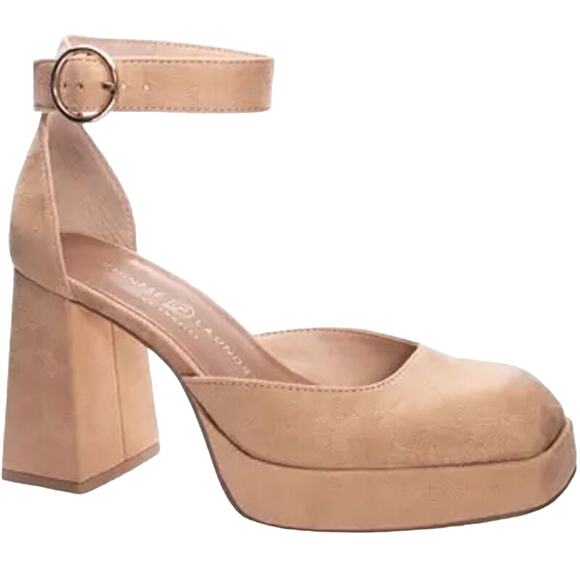 Chinese Laundry Shoes - Chinese Laundry Oaklen Ankle Strap Platform Pump for Women - Size 10, Stylish